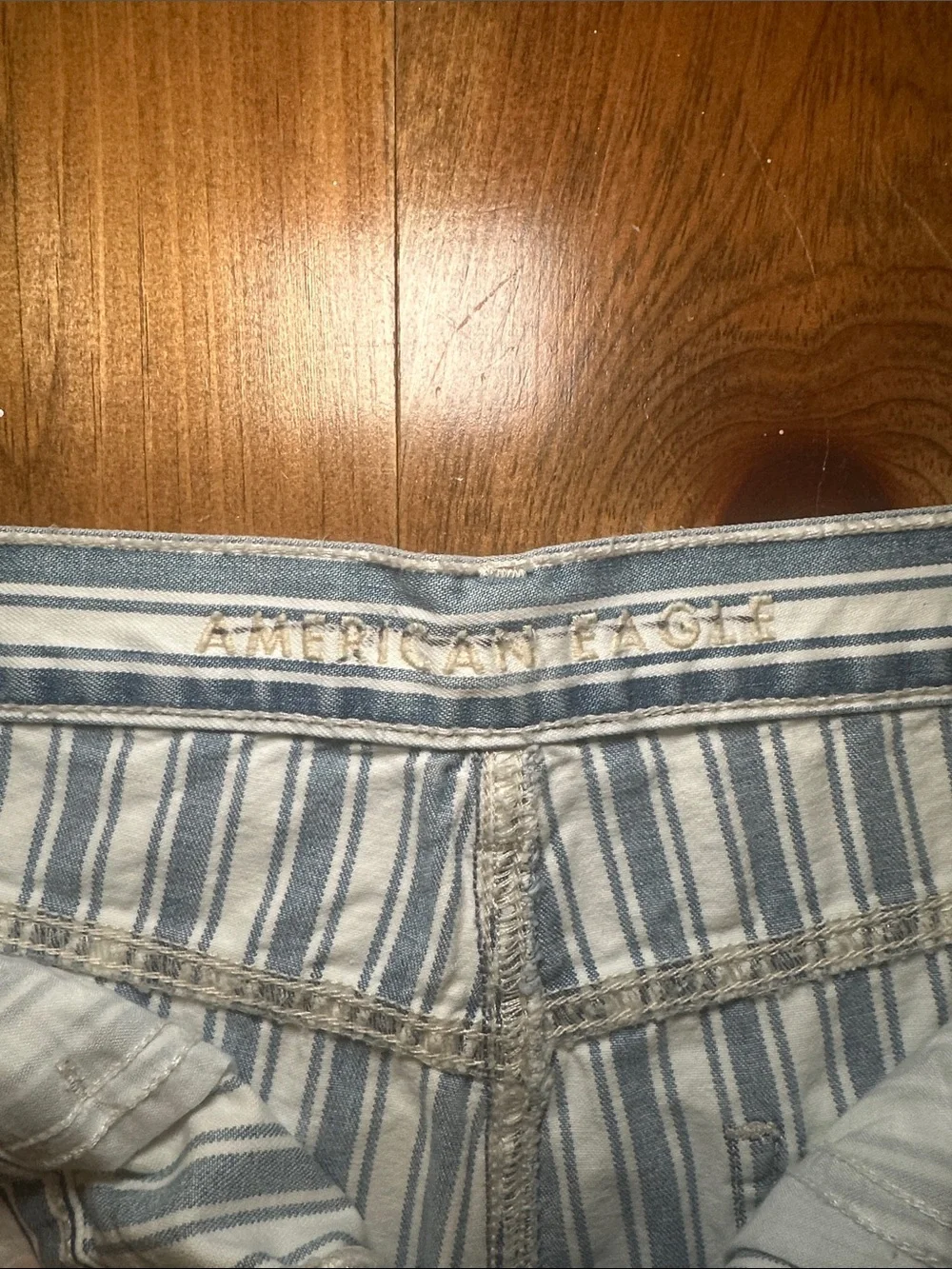 American Eagle Outfitters Striped Mom Short